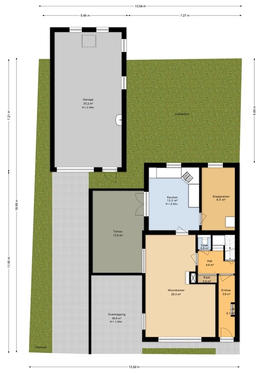 mediumsize floorplan
